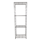 Balton vintage shelf from the 1980s in chrome metal – 215 cm