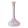 Pastel Pink Colors Polychrome Murano Glass Flower Vase, Italy