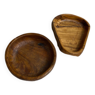 Olive wood bowls