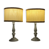 Lampe de table en métal, Italie années 1960