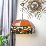 Suspension lamp style "Tiffany" vintage Art Deco