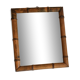 Miroir bois sculpté, début 1900, 26x31 cm