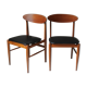 Lot de 2 chaises de style scandinave