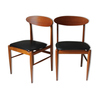 Set of 2 Scandinavian-style chairs