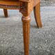 American office chair Louis XVI style wood and caning 1900