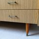 Buffet bas vinatge en formica faux bois