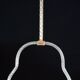 Suspension Art Déco Barovier & Toso en verre de Murano, années 1950