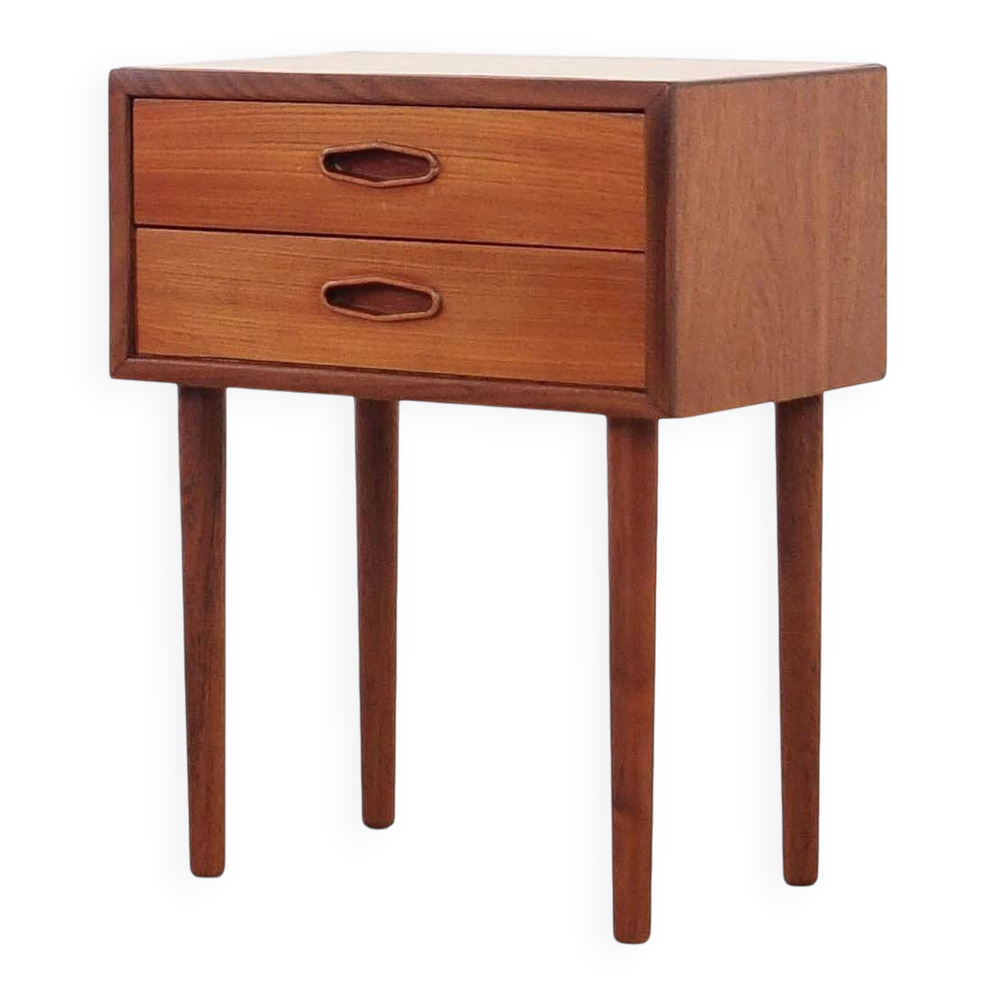 Teak bedside table, Danish design, 1970s, made in Denmark