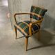 Fauteuil bridge années 50