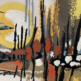 Tapestry by jean-michel lartigaud (1949)