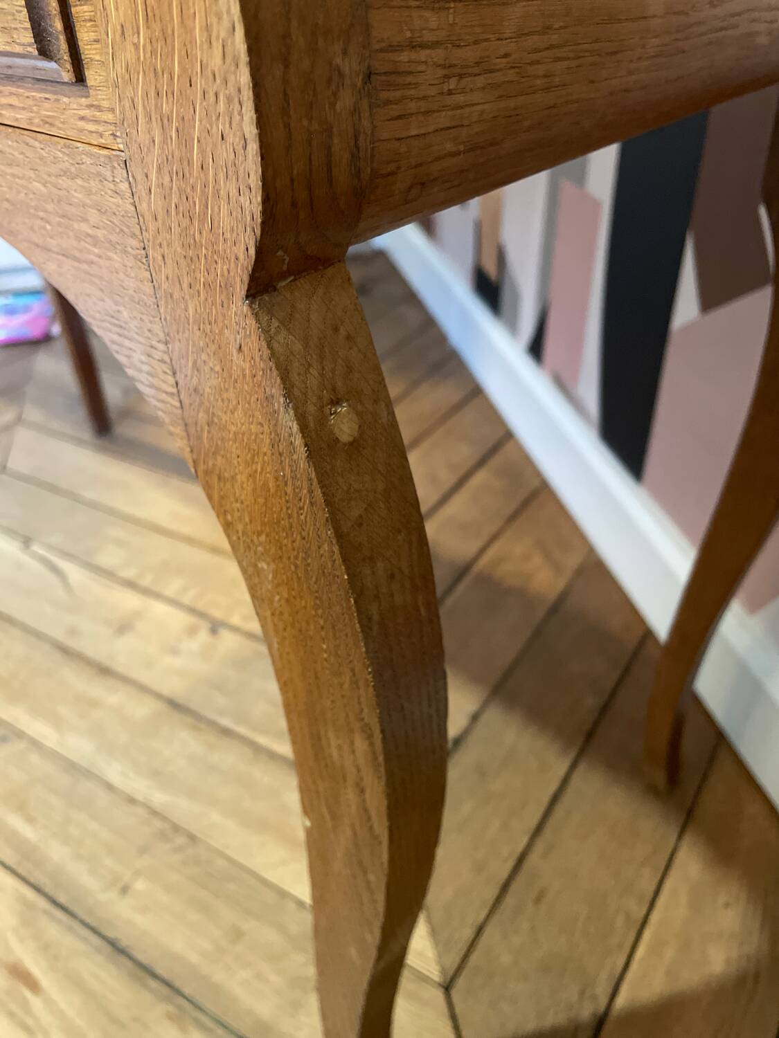 Mid-century hairdresser - triptych mirror