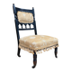 Chaise à nourrice stylé victorien , chauffeuse fin XIXe