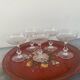 5 coupes à champagne en cristal