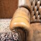 Classic English Chesterfield Director Chair Brown