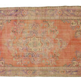 Anatolian handmade vintage rug 286 cm x 166 cm