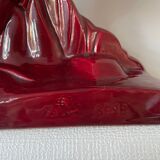 Faisan Art déco de Lemanceau fait par Saint Clément. Céramique vintage Charles Lemanceau.