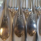 Housewife "Au Bon Marché" in silver metal rocaille model