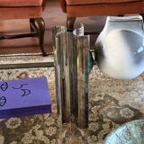 Christian Dior, Silver-plated solifleur sculptural vase, Dior France 1980s