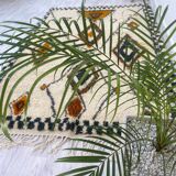Handmade wool berber rug 250 x 150 cm