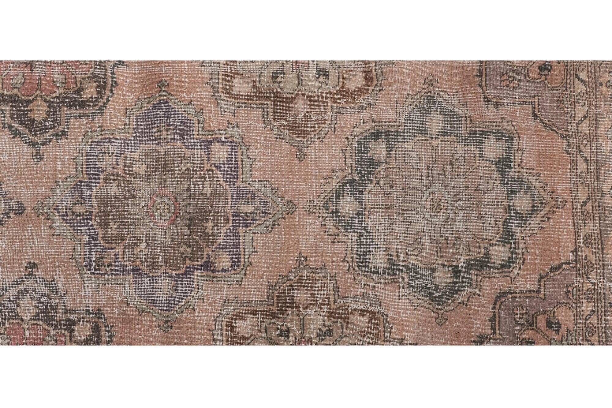 Vintage Turkish hallway rug 80x726 cm