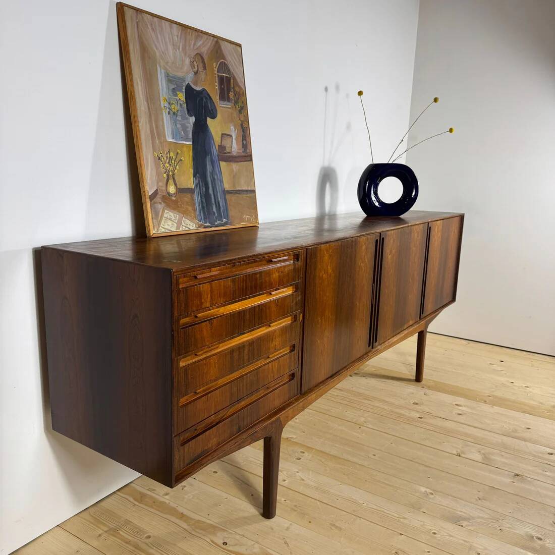 Danish buffet in rosewood – mid-century modern design, 1960.