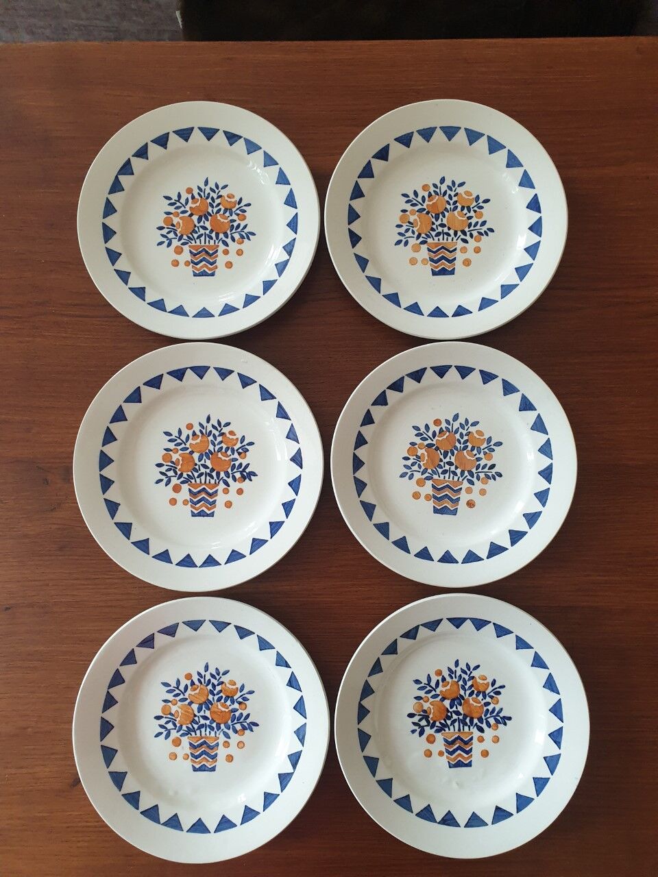 Longwy antique plates