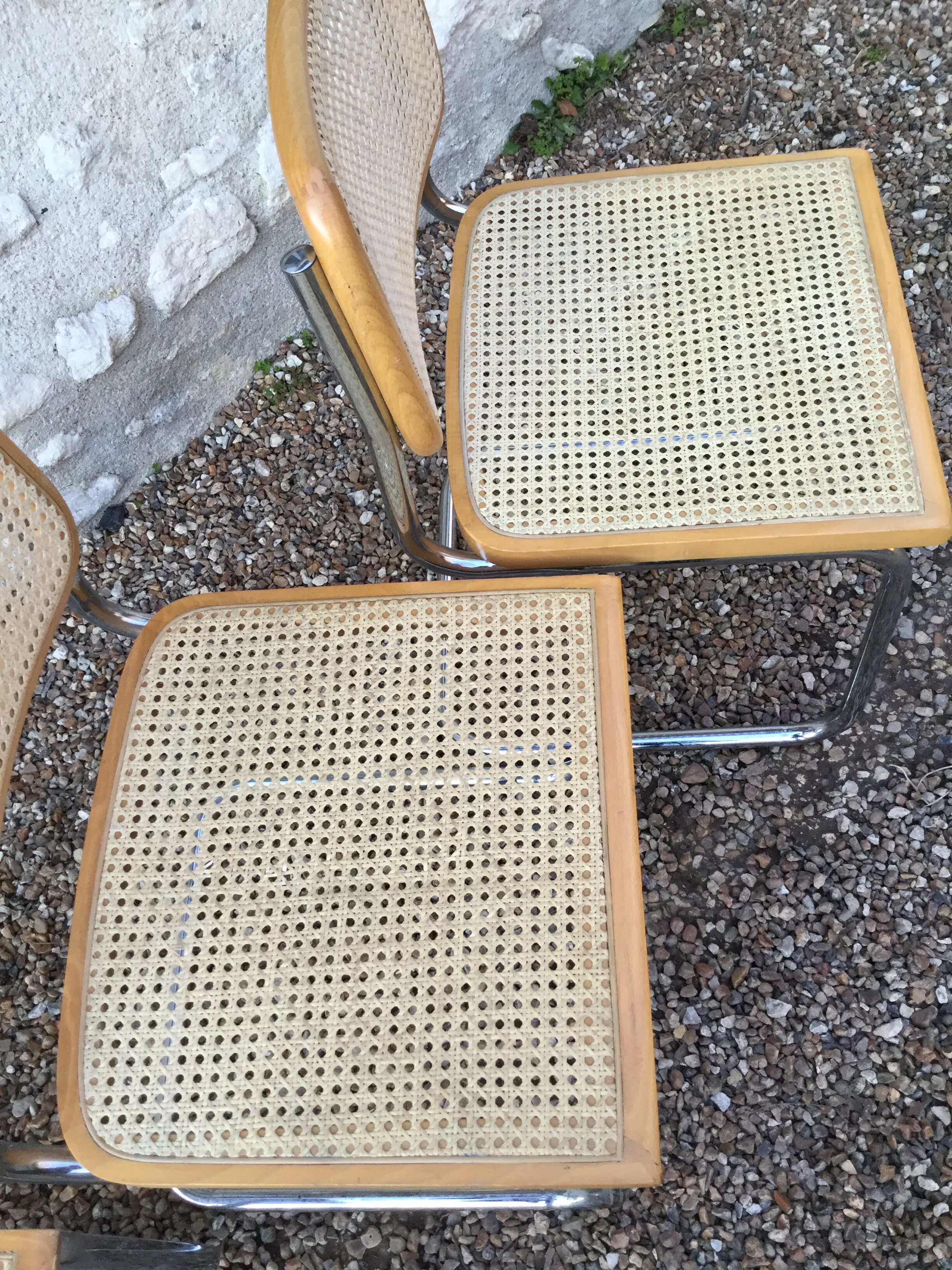 Set of four chairs Breuer B32