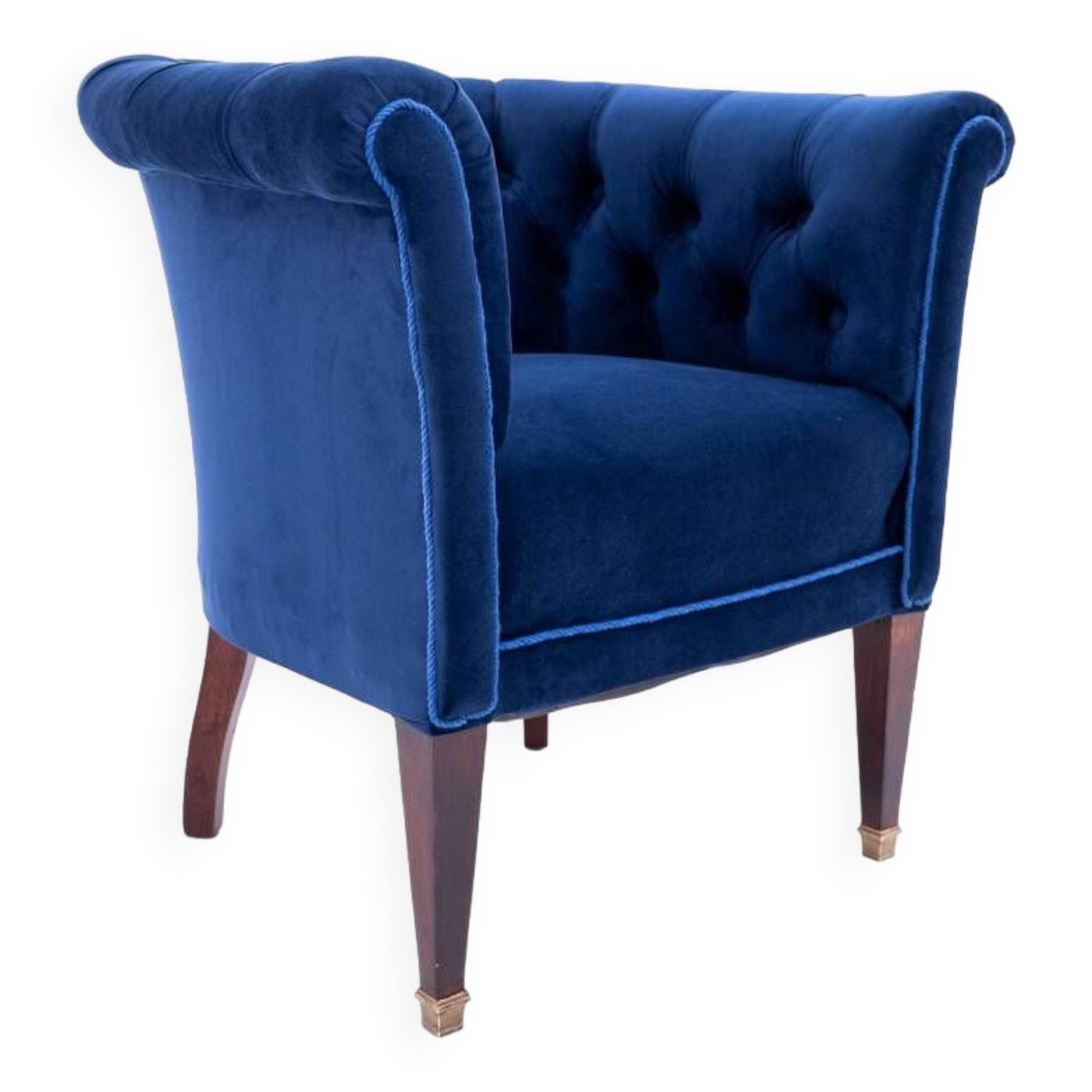 Antique armchair, Northern Europe, early 20th century. After renovation.