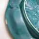 Oyster service Fish in faience barbotine 1950s