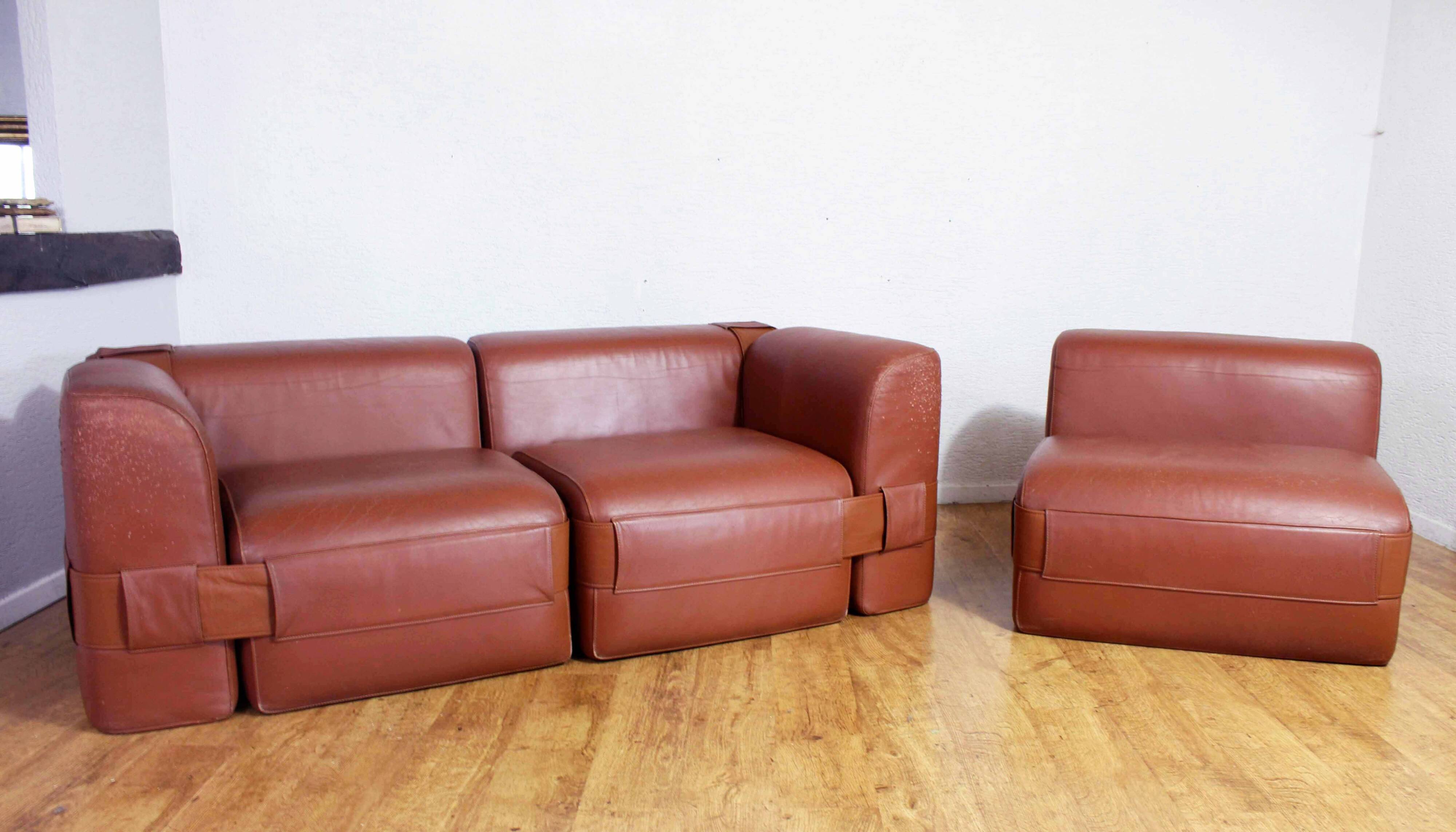 Mario Bellini sofa for Cassina, model 932.