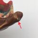 Glazed earthenware cup, signed Vallauris, France 1960s