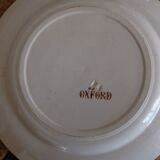 Antique plate model Oxford brown, HB - Co. Choisy-le-Roy , 1900s