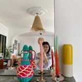 Vintage Scoubidou bottle