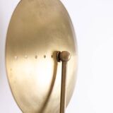 6-light wall sconce in patinated brass, contemporary work