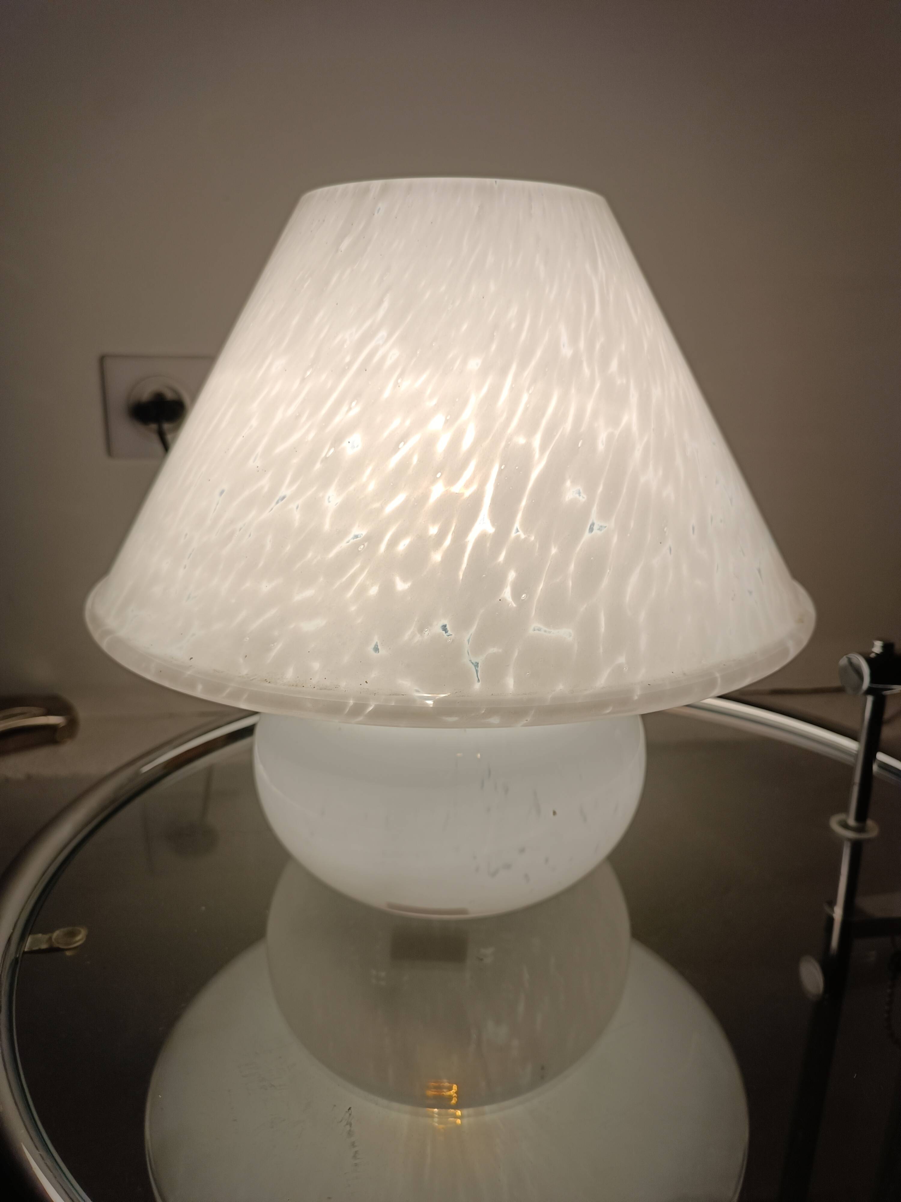 Table Lamp 6282 by Glashutte Limburg 1970s