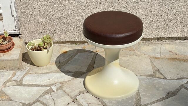 Space age vintage stool 70s