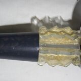 Wall lamp in metal and blown glass