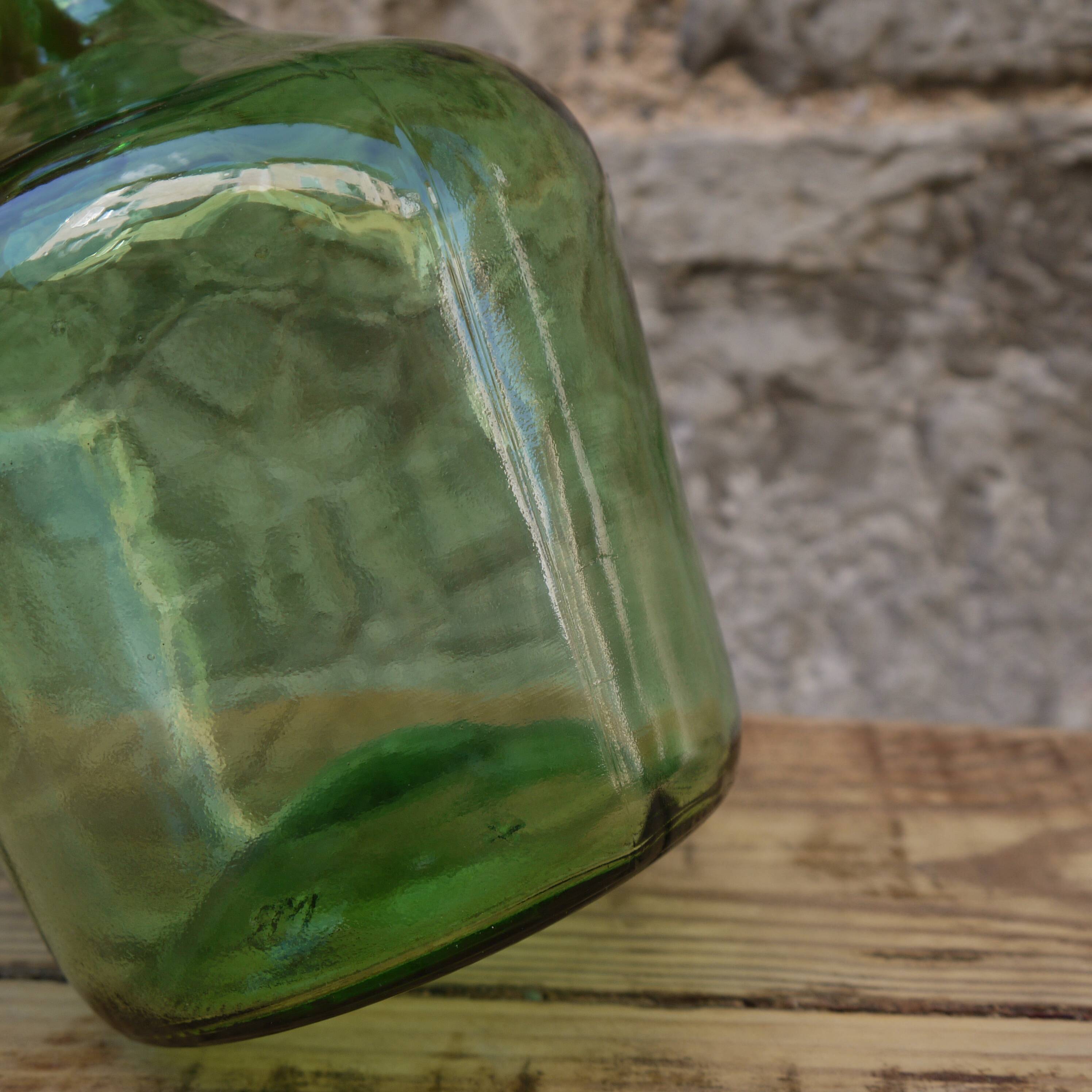 Green demijohn 2L