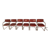 Vitra visasoft visavis - set of 6 red - citterio & glen oliver löw for vitra