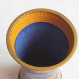 Chinese cloisonné brush pot, 1970s China