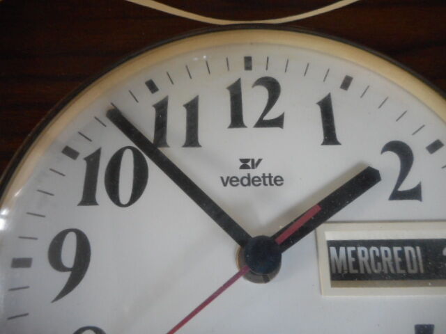 Vintage vedette pendule