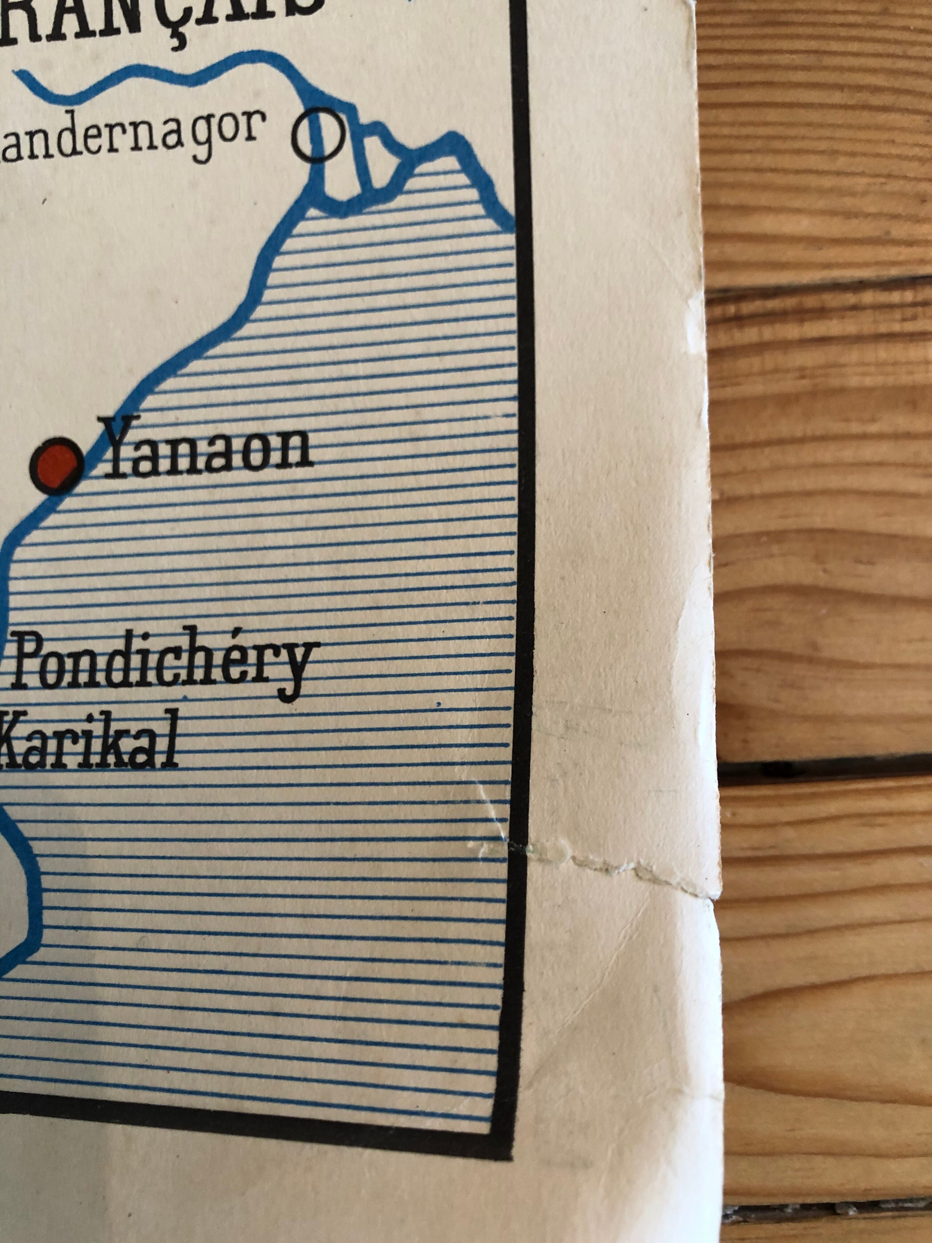 School poster Montmorillon Indochina/Madagascar