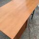 Bureau moderniste vintage en bois et métal