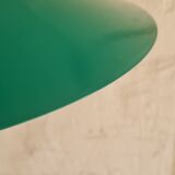 Pendant lamp in enamelled sheet metal