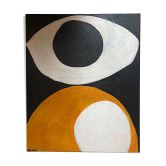 Mural decoration contemporary acrylic abstract painting