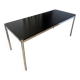 USM Haller desk in black argolite