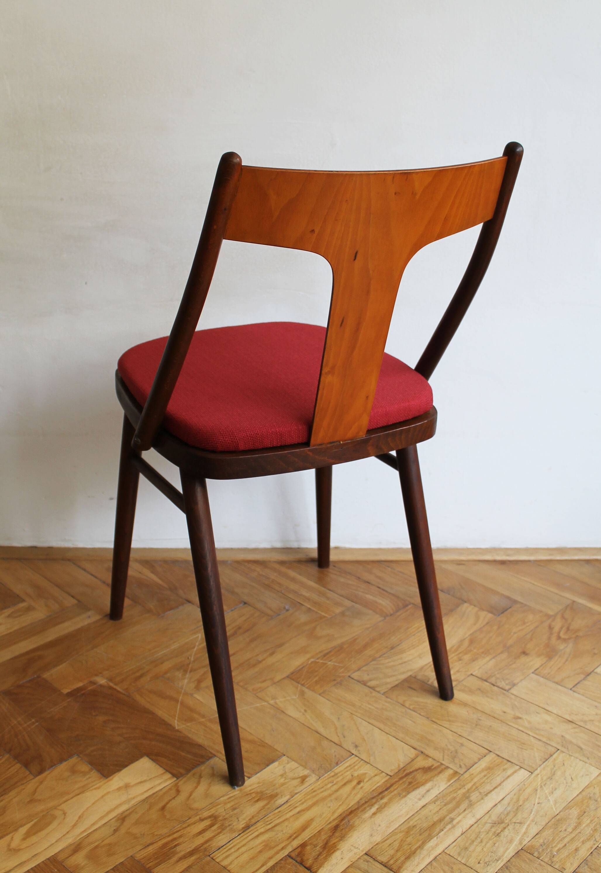 1960s Scandinavian Style Dining Chairs by Mier Topolcany
