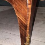 Louis xv showcase with a marble door