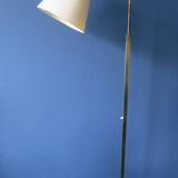 Lampadaire danois en laiton, 1960