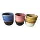 Ceramic cup trio